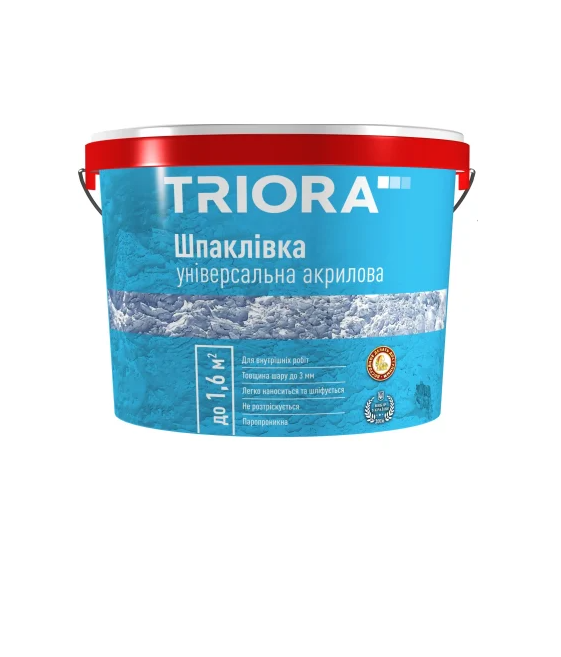 Шпаклівка Triora універсальна акрилова 16 кг